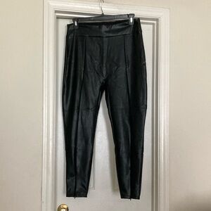 Abercrombie faux leather leggings